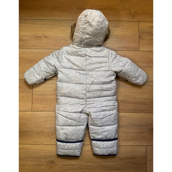 Oshkosh B'gosh Pram Suit With Flip Booties Snowsuit Coat 3-6 Months NWT Winter - Picture 6 of 8
